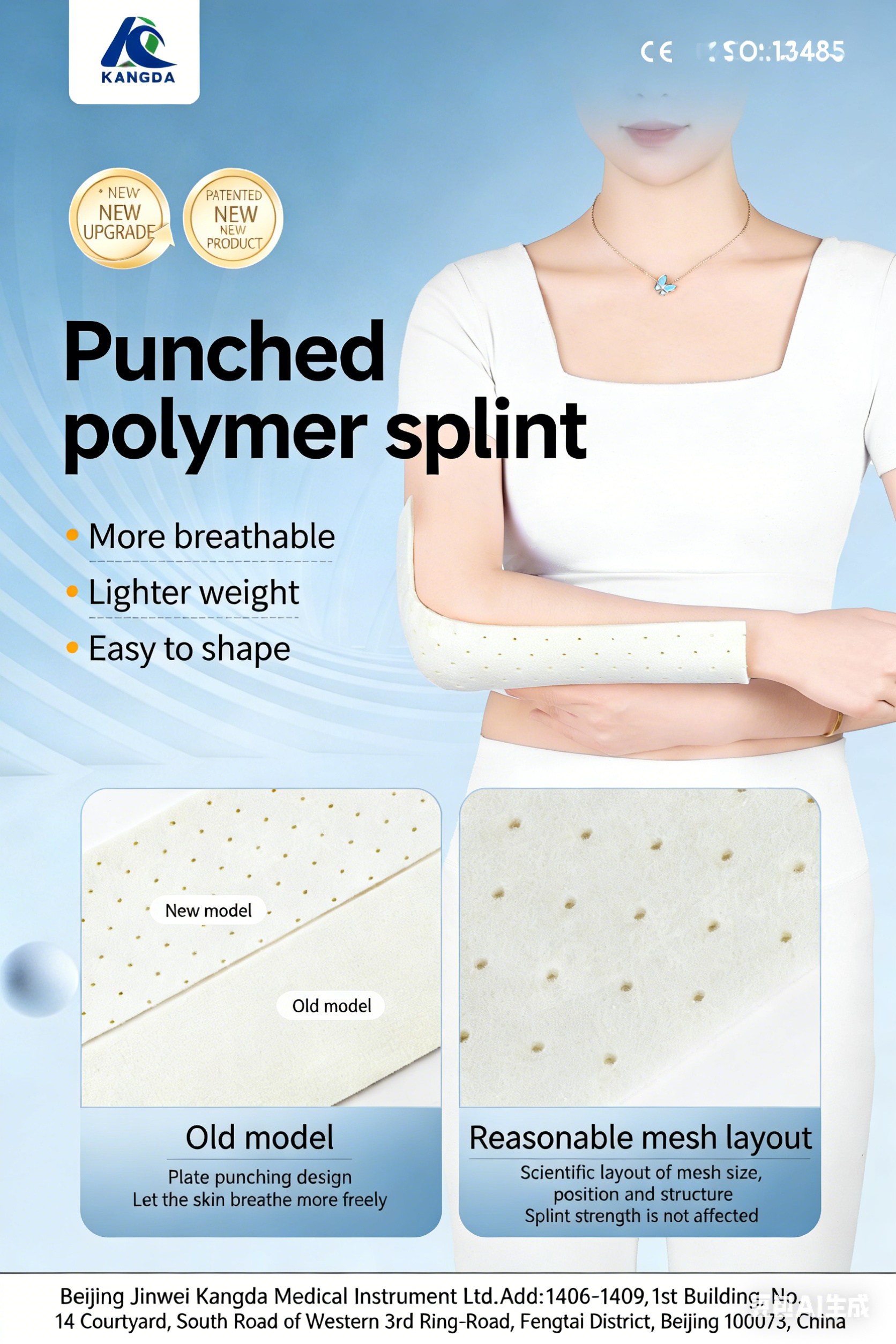Kangda Polymer Plaster Splint Introduction: An Upgraded Product from Traditional Plaster Bandages